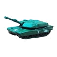 thumbnail image 4 of KLKCMS 1/64 Simulation Alloy Tank Model Tabletop Decor Car Model Ornaments Collectables Green, 4 of 9