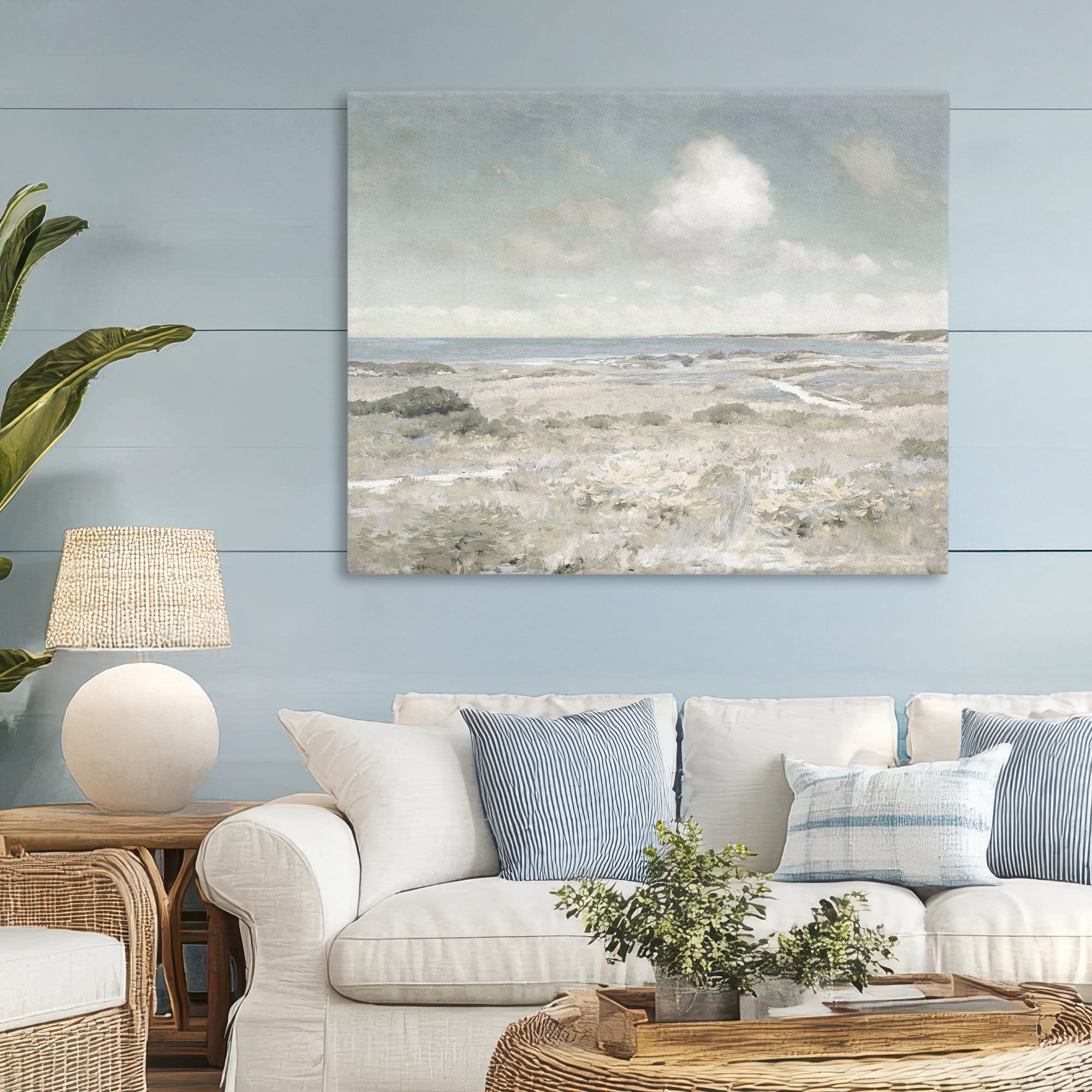 Stupell Industries By The Shore Neutrals Canvas Wall Art, design by Christy McKee