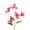 H, variant on H Oil Painting Style Artificial Flame Orchid Silk Flowers 5 Colors Faux Floral Stems For Wedding Arch Home Vase Decor Window Display Bouquet