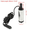 thumbnail image 2 of 30L/min 12V 51mm DC Electric Submersible Pump Diesel Water Oil Transfer Tool with Cigarette Lighter for Car, 2 of 8