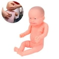 thumbnail image 4 of Muñeca Suave Para Bebé, Entrenamiento De Enfermería Para Niña, Muñeca De Plástico Suave Para Bebé, Alta Simulación Para Entrenamiento De Enfermera Para Partera ANGGREK Baby Doll Set, 4 of 8