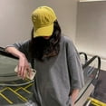 thumbnail image 4 of CoCopeanut Topi Bisbol Dicuci Retro Topi Pas Topi Snapback untuk Pria Wanita Tulang Gorras Kasual Topi Hitam Huruf Topi Matahari Dapat Disesuaikan, 4 of 6