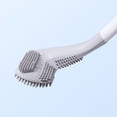 thumbnail image 3 of Escobilla de baño de golf, cepillo de limpieza de inodoro, cepillo de inodoro de silicona flexible y mango largo, limpieza profunda de 360°, 3 of 5