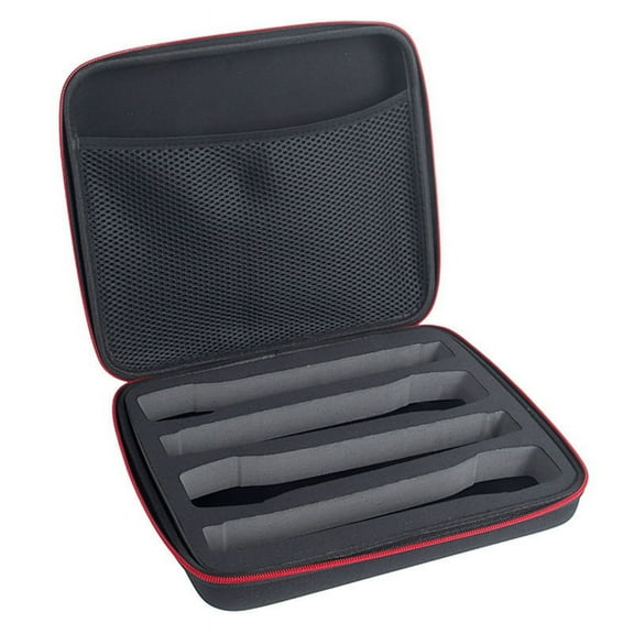 Wireless Microphone Bag Home Microphone Bag Performance Microphone Storage Box Outdoor Microphone Bag,1x Wireless Microphone Bag,Black