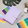 thumbnail image 4 of Kit De Carpeta, Cuaderno De Hojas Piel Púrpura, 4 of 4