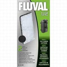 Fluval U2 Under Water Filter Poly/Carbon Pads - 2 Pack