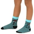 thumbnail image 6 of TeeHee Little Boys Cotton Fashion Crew Socks 6 Pair Pack for Boys, 6 of 7