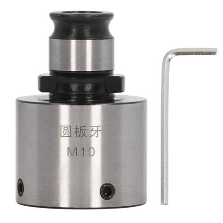 

Big sale Thread Die Tapping Chuck Carbon Steel Blackening Finish High Hardness Round Die Collet for Male Thread