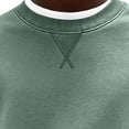 thumbnail image 6 of Atkumj Mens Crewneck Sweatshirt Casual Long Sleeve Plain Pullover Tops Fashion Solid Color Fall Sweatshirts for Daily Wear S, 6 of 6