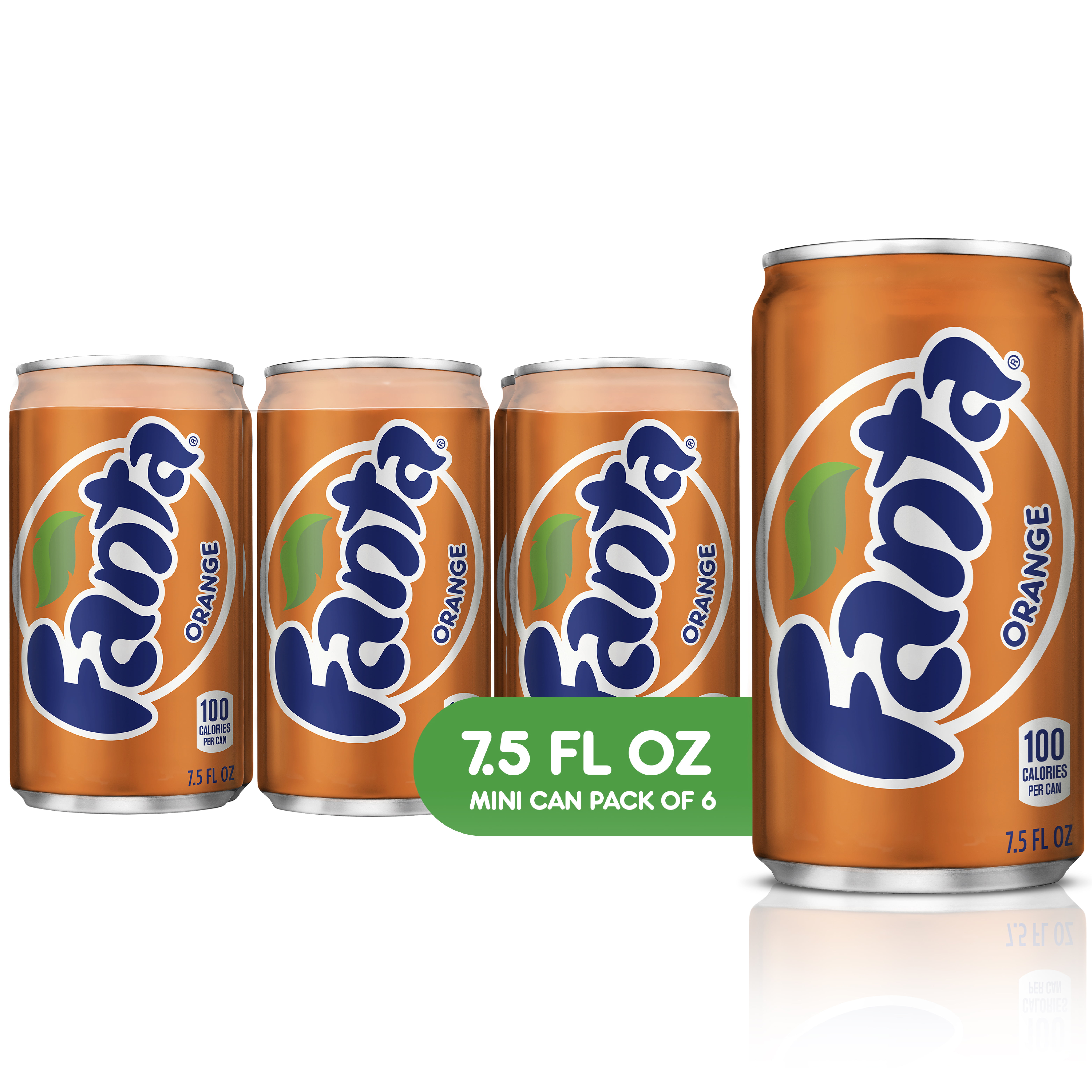 Fanta Orange Soda - 6pk/7.5 fl oz Mini-Cans