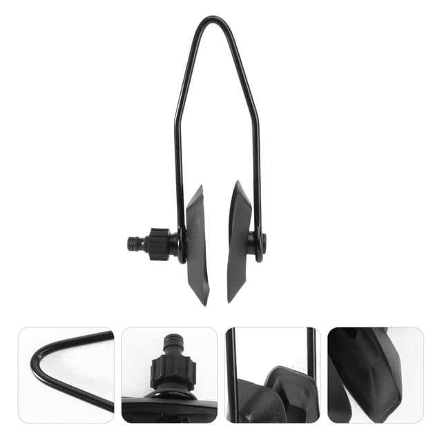 WRITWAA Boat Motor Flusher with Black Coated Spring Steel Frame and Quick Connect Hose for Easy Engine Cleaning