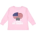 thumbnail image 3 of Inktastic I Love my Daddy Military Son Daughter Boys or Girls Long Sleeve Toddler T-Shirt, 3 of 5