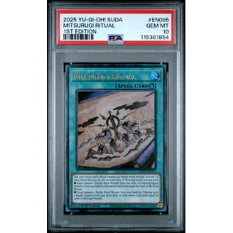 psa graded yugioh cards PSA 10 - Yu-Gi-Oh Card - LC01-EN005 - DARK MAGICIAN (25th Quarter Century Secret Rare Holo)
