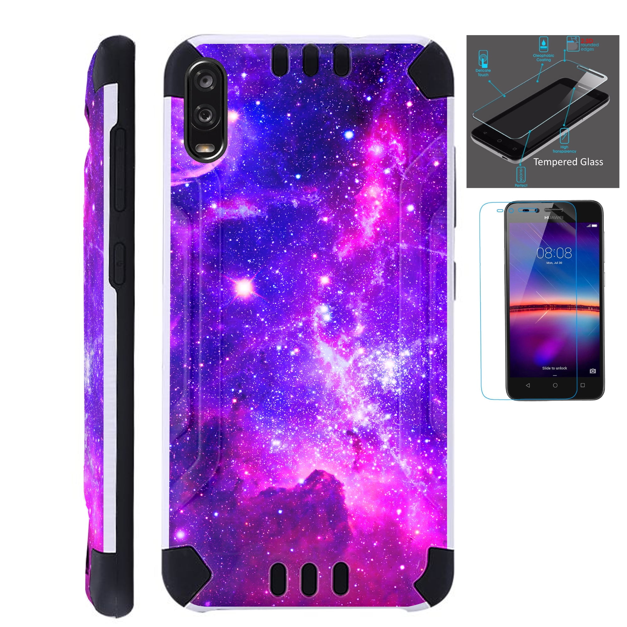 WORLD ACC Combat Guard Phone Case Compatible with TCL A2X + Screen