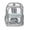 Grey, variant on Hot Sales Grey Clear Backpack Transparent Bookbag Fabric Flap Front Pocket Side Mesh Water Bottle Pockets Adjustable Shoulder Straps See Through Backpack for School Concert Sports Travel