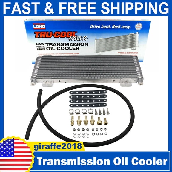 Tru Cool 40K GVW Max Automatic Transmission Oil Cooler LPD47391 HeavyDuty Cooler