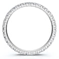 thumbnail image 3 of Pompeii 5/8Ct Diamond Eternity Wedding Ring 14k Gold or Platinum Lab Grown (F/G,VS1-VS2), 3 of 4