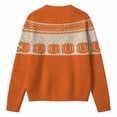 thumbnail image 4 of Tiijoy Girls Halloween Cardigan Sweater Pumpkin Long Sleeve Sweater, Orange, Sizes 5-14, 4 of 4