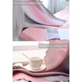 thumbnail image 4 of Cortinas Yancorp para dormitorio de niñas, habitación infantil, 160 x 160 cm, rosa y gris, 4 of 6