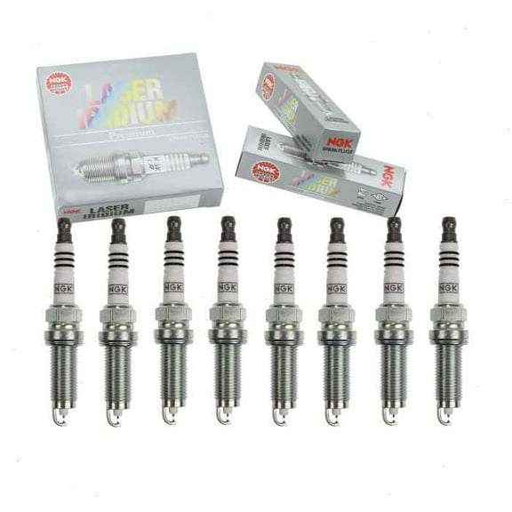 8 pc NGK 94702 Laser Iridium Spark Plugs for 1UXE-18-110 3490 BY483-DF6H0 FXE20HE11C Ignition Wire Secondary