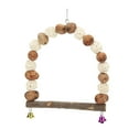thumbnail image 1 of Bird Chewing Swing, Parrots Swing Toy Pecans Safe With Bells For Cockatiel For Lovebird S, 1 of 8