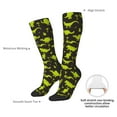 thumbnail image 4 of Naloa Cute Cartoon Dinosaurs Thigh High Socks Extra Long Stretchy Sock Women Over Knee High Opaque Stocking Daily Wear, 4 of 6