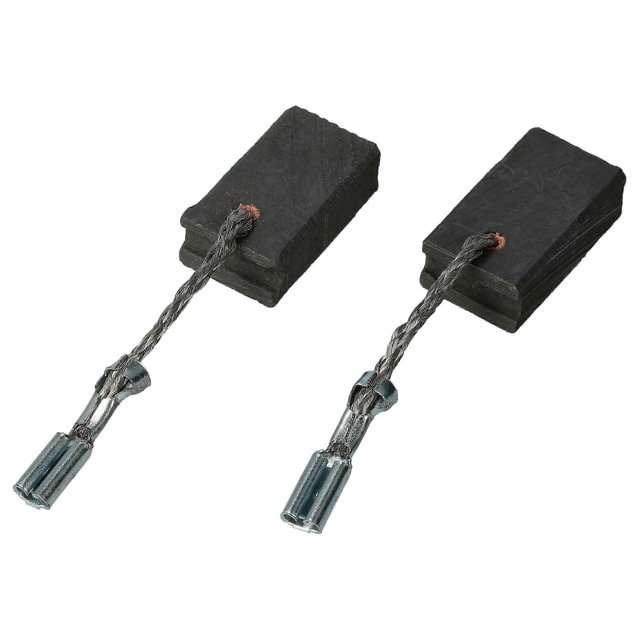 2x Kohlebrste 6 x 10 x 17 mm kompatibel mit Bosch GWS 11-125 P 3 601 G92 000 / 0R0, 3 601 G92 200 Elektrowerkzeug