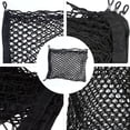 thumbnail image 4 of FONDOTIN 1Pc Black Nylon Trunk Mesh Net Car Storage Organizer Strong Cargo Net for Travel Needs, 4 of 5