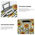 thumbnail image 5 of Kdxio Cute Sunflowers Pattern Luggage Cover for Travel,Elastic and Durable,Fits 18-32 Inch,-No luggage included, 5 of 8