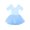 Blue, variant on renvena Girls' Short Sleeve Tulle Ballet Dresses Dance Leotard Tutu Skirt Ballerina Dancewear