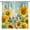 Style-2, variant on Sunflower Kids Curtains,Cute Cartoon Gnome Bee Summer Sunflower Garden Pattern for Boys Girls Bedrooms Living Room Windows Drapes 84x84in