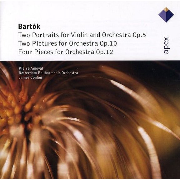 Pierre Amoyal - Bartok: 4 Pieces for Orch / Two Pictures for Orch - Music & Performance - CD