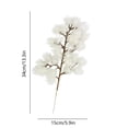 thumbnail image 3 of Artificial Pine Branches, Fake Greenery Stems, Lifelike Plastic Foliage For Outdoor Garden And Landscape Decor, Bendable Wire, 3 of 7
