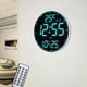 thumbnail image 1 of Reloj de pared digital Macarena 295mm con luz colorida temporizador 12/24 H estilo A, 1 of 8