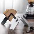 thumbnail image 4 of kurtrusly Convenient Stainless Steel Filter Paper Holder For Home And Cafe Convenient To Coffee Filter Paper black, 4 of 6