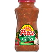 Pace Chunky Salsa, Hot, 24 oz Jar