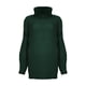 thumbnail image 4 of Gibobby Suéter de cuello alto mujer, Suéter Corto de Cuello Alto para Mujer(Verde,XG), 4 of 4