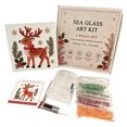 thumbnail image 2 of Stained Glass Kit Featuring Sea Glass Art Craft Supplies for Beginners, Relaxing Creative Christmas Art Set for Holiday Home Decoration, Festive Diy Sea Glass Craft Kit, 2 of 7