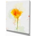 thumbnail image 2 of Croquis de Fleurs Jaunes Aquarelle - Impression sur Toile Florale, 2 of 3