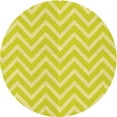 thumbnail image 1 of Ahgly Company Machine Washable Indoor Round Transitional Golden Brown Yellow Area Rugs, 4' Round, 1 of 7