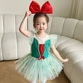 thumbnail image 3 of Toddler Girls Princess Ballerina Tutu Dress Elsa Anna Birthday Party Fancy Costume, 3 of 7
