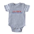 thumbnail image 1 of CafePress - Halfczech - Cute Infant Baby Football Bodysuit, 1 of 1