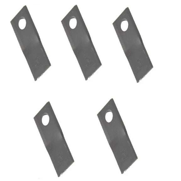 RAParts 1398880K 5 Disc Mower Blades LH Fits Krone AFA243 AFA283 AFL283 AM203 AM243