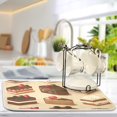 thumbnail image 5 of Yayeee Dish Drying Mat for Kitchen Counter 16"x18" Microfiber Absorbent Pad, Brown Cakes, 5 of 7