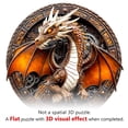 thumbnail image 2 of Puzle de madera Purdicra Mechanical Dragon Adult 200 piezas, 2 of 7