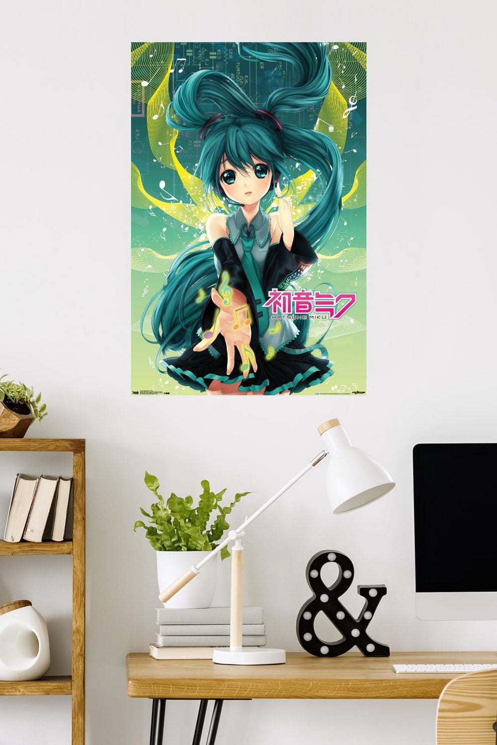 Hatsune Miku - Notes Wall Poster, 22.375" x 34"