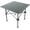 Aluminum Desktop, variant on Folding Camping Table, Portable Outdoor Picnic Table, Lightweight Square Camp Table with Built-in 4 Cup Holders Food Basket and Travel Bag for Barbeque Beach Camping and Tailgate Blue