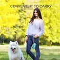 thumbnail image 4 of Portable 280ml Foldable Pet Water Bottle with Activated Carbon Filter, Leak-Proof One-Key Lock Design, Hanging Strap for Dogs/Cats - BPA-Free ABS/PC Material, Lightweight for Outdoor Hiking Travel, 4 of 6