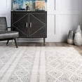 thumbnail image 4 of nuLOOM Sarina Diamonds Area Rug, 8' 10" x 12', Gray, 4 of 4