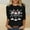 Multicolor2, variant on Christmas Shirts for Women Print 3/4 Sleeve Crew Neck Fashion Graphic Santa Pullover Tops Fall Winter Festival Vacation Going out Loungewear Blouses Casual T Shirts